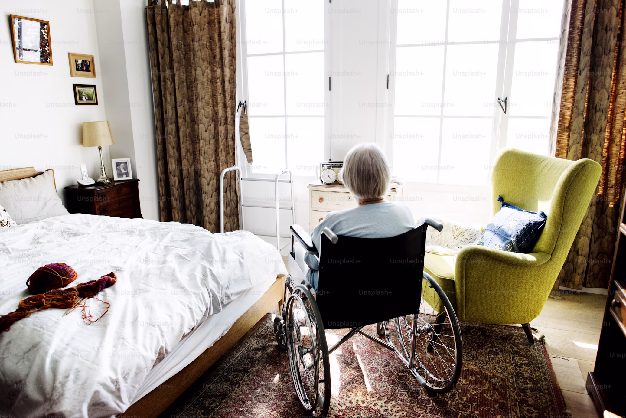Resident bedroom at Nardos Place